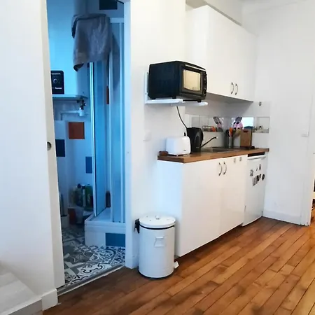 Studio Paris 13 Quartier Butte-Aux-Cailles Extérieur photo