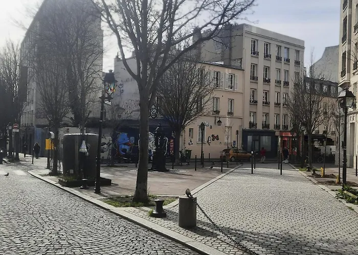 Studio Paris 13 Quartier Butte-Aux-Cailles